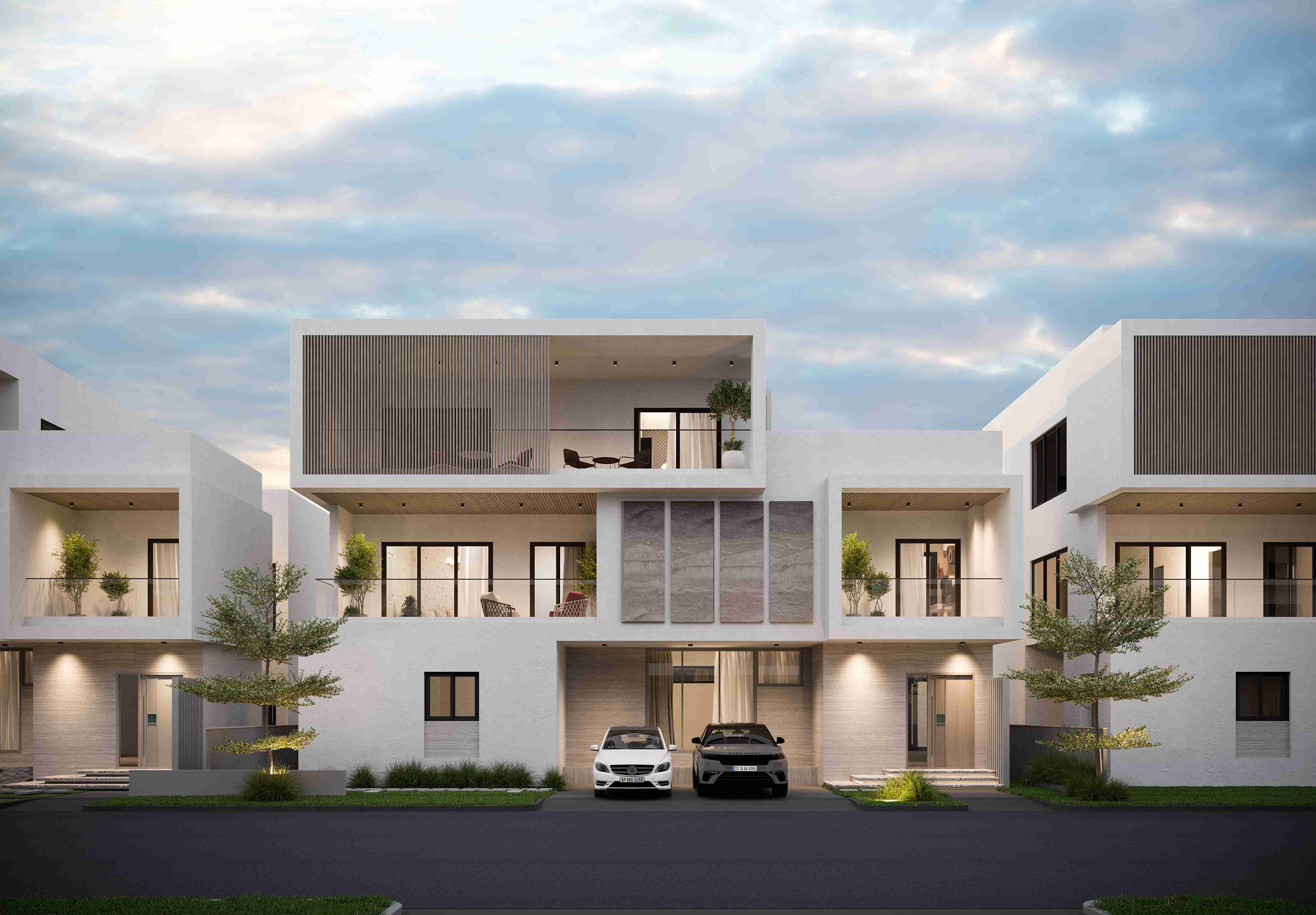 Triplex East Detail